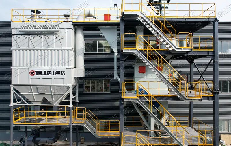 浙江干法制砂樓項(xiàng)目安裝飛快，馬上完工！